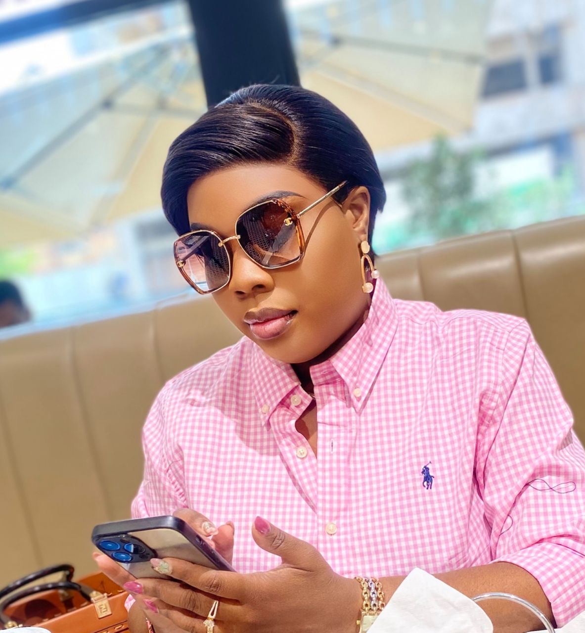 LA MIREILLE Garçonne Frontale Noire