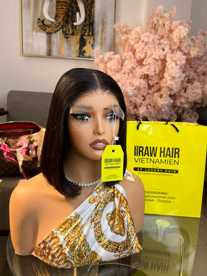 LA CORINE RAW HAIR BOB WIG CLOSURE 5x5