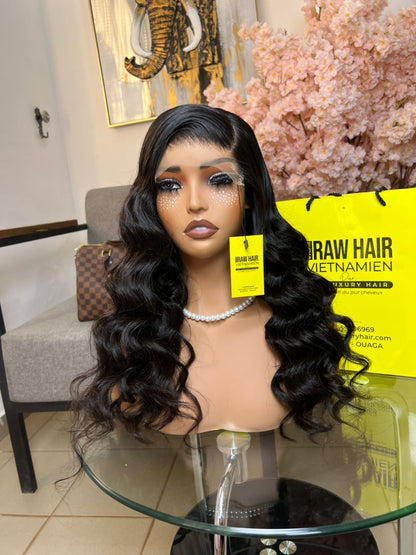 LA BLACK BODY WAVE RAW HAIR CLOSURE 5x5
