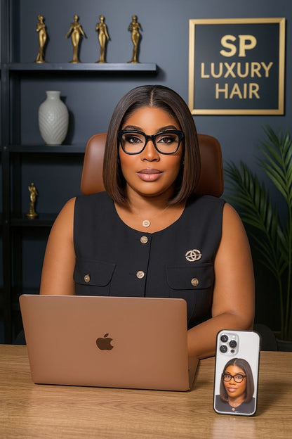 LA BOB WIG MICHELE RACINE NOIRE